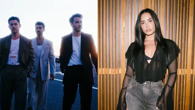 Jonas Brothers e Demi Lovato.