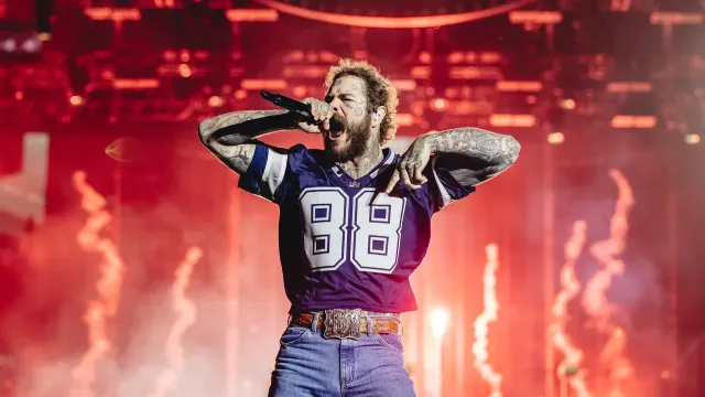 Post Malone no Estádio do Restelo, 2025.
